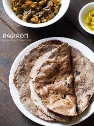 Ragi Roti Recipe With Step By Step Pics Rustic And Healthy Rotis Made With Ragi Aka Finger Millet Flour And Whole Wheat Flour Indian Food Recipes Recipes Roti