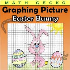 Coordinate Graphing Picture Easter Bunny Coordinate Graphing Pictures Coordinate Graphing Graphing