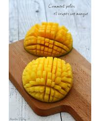 Comment Peler Et Couper Une Mangue Couper Une Mangue Mangue Et Comment Couper Une Mangue