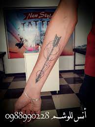 تاتو وشم سهم geometric tattoo tattoos geometric