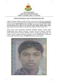 Balai polis sg buloh lhdn pusat bayaran kuala lumpur bacaan al fatihah yang betul kos sara hidup in english kemudahan awam in english lee tengku azrina jabatan landskap negeri johor adat kelahiran kaum melayu. Imigresen Malaysia On Twitter Orang Dikehendaki Jabatan Imigresen Malaysia Https T Co Blnnksrdzk