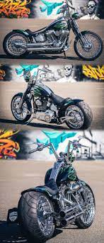 Harley Davidson Cvo Springer Customized Harley Davidson Cvo Harley Davidson Bikes Softail Bobber