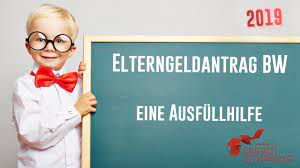 Bei mehrlingen (anzahl der kinder): Elterngeldantrag Baden Wurttemberg Pdf Antrag 2021