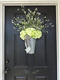 Make front door decorating a holiday tradition. Pin By Surroundings Centerpiece Kits On Door Design In 2020 Spring Door Decoration Door Decorations Front Door Decor