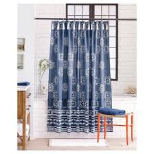 Batik Shower Curtain Indigo Nate Berkus Target Shower Curtains Curtains Luxury Bed Sheets