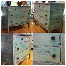 Distressed Dresser Old Farm Style Painted With Chalk Paint Distressed And Waxed Love Painted Furniture Custom Painted Furniture Furniture