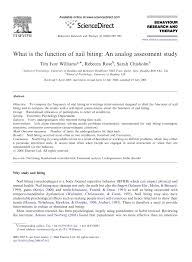 Pdf What Is The Function Of Nail Biting An Analog Assessment Study See more ideas about hand reference, how to draw hands, drawing tutorial. function of nail biting