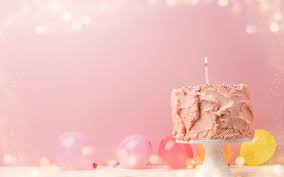 تحميل خلفيات عيد ميلاد سعيد الوردي كعكة عيد ميلاد المعجنات شمعة