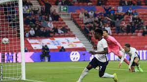 Horario, como y donde ver en tv y online. England 1 0 Austria Bukayo Saka Seals Win With First International Goal Bbc Sport