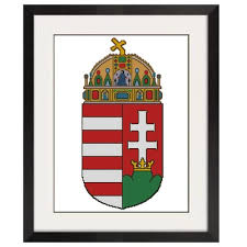See more ideas about cross stitch, alphabet, stitch. All Stitches Hungarian Coat Of Arms Cross Stitch Pattern Pdf 259 All Stitches Online Store Powered By Storenvy