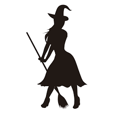 Young Lady Witch Silhouette Ad Paid Affiliate Lady Witch Silhouette Young Witch Silhouette Silhouette Witch