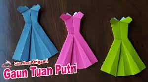 Cara membuat hiasan dinding kelas dari kertas origami. Cara Buat Origami Puerto Rico Vlip Lv
