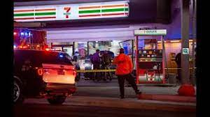 Since tourism is nevada's major industry, there is a heavy influx of visitors at all times of the year. Car Crashes Into Downtown Las Vegas 7 Eleven Youtube