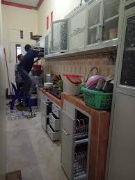 Cafe 4 piece kitchen applian. Kitchen Set Kolong Yuda Almunium Aneka Lemari Almunium Facebook