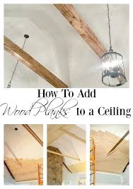 How To Plank Your Ceiling Duke Manor Farm Diy Ceiling Bedroom Lighting Diy Diy Living Room Decor