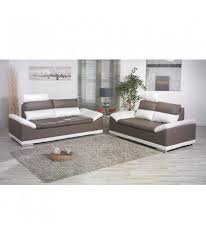 A corner group sofa on the other hand has arms both ends of the sofa and works better in a large living room. 3er Und 2er Sofa Polstergruppe In Bicolor Zum Besten Preis Bei Auf Vac Ch