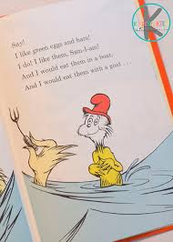 Green eggs and ham is a children's book by dr. Free Printable Green Eggs And Ham Rhyming Activities
