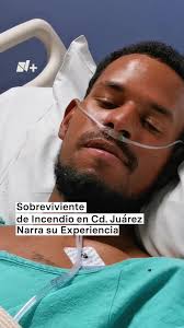 Eduard de Jesus Caraballo es uno de los #sobrevivientes del #incendio ...