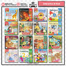 One stop computer and language consultancy tahun: Buku Interactive 3d Books For Kids Buku Cerita Kanak Kanak English 3tahun Shopee Malaysia