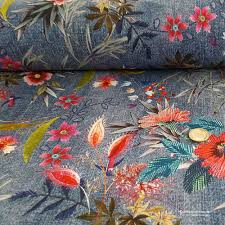 Stoff meterware floral / stoff jersey meterware baumwolle. Stretch Baumwollstoff Baumwollstoff Stoffmuster Stoffe