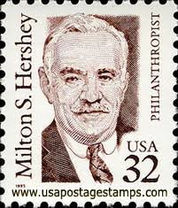 THE FATHER OF AMERICAN CHOCOLATE” Milton Snavely Hershey (1857