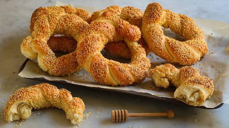 Turkish Sesame Bread Ring