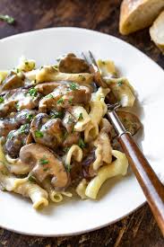 Mushroom Stroganoff Recette Idee Souper Cuisine Recette Vegetarienne