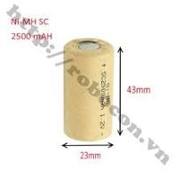 PPKP265 PIN SẠC NI – MH SC 2500MAH 1.2V