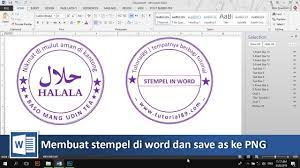 Mar 15, 2021 · 25+ template desain stempel. Mudahnya Membuat Stempel Di Word Dan Save As Ke Png Tutorial89 Youtube