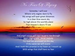 Funeral Poem No Fear Of Flying Swanborough Funerals Fear Of Flying Funeral Poems Fear