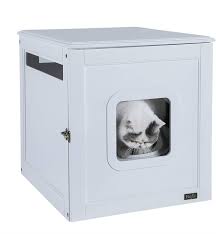 Petsfit Assemble Odorless Night Stand Pet House Litter Box Furniture With Latch Holding 20 X 24 X 21 Cat Litter Box Furniture Litter Box Furniture Litter Box