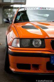 Orange Bmw E36 M3 Bmw E36 Bmw Compact Bmw Wallpapers