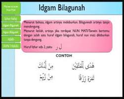 Idghaam means the insertion or merging. Idgham Bilaghunnah Pengertian Huruf Contoh Dan Hukum Bacaan