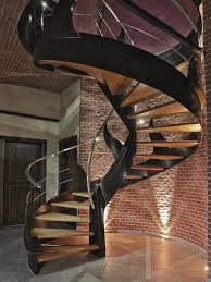 The led strips are available in three white luminous intensities: Helicoidal Staircase With Lighted Handrail Idfdesign