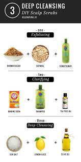 3 Deep Cleansing Diy Scalp Scrubs Recipe Scalp Scrub Baking Soda Shampoo Natural Hair Styles