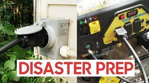 Strip the 8/3 cable by half an inch beginning from the end exposing the wires using a stripper tool and strip. Power Your House With A Portable Generator Youtube