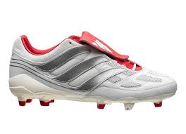 Adidas Predator Precision Fg David Beckham Boots White Silver Metallic Predator Red Beckham Adidasfootba David Beckham Boots Rugby Boots Football Boots