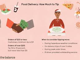 how much to tip pizza delivery drivers