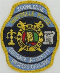 Usa Alabama Huntsville Police Arm Badge Embroidered Overseas Police Prison Or Corrections Insignia Fallen Police Officer Police Insignia