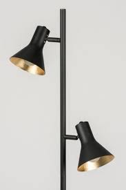 staande lamp 11003 modern zwart mat metaal staande lampen lamplicht lampen