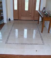Foyers With Stone Next To Wood Floors Google Search Entryway Tile Entryway Flooring Patterned Floor Tiles