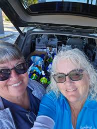 Donation for science experiment at McCall