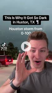 Why Did The Clouds Go Black in Texas Strom