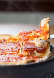 Deep Dish Pizza Recipe Recipe Deep Dish Pizza Recipe Pizza Recipes Pizza Recipes Easy