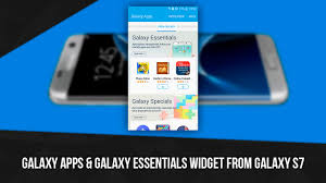 Valoración de los usuarios para tema edge samsung galaxy s7: Galaxy Apps Galaxy Essentials Widget From Galaxy S7 Apk Youtube