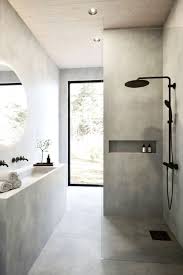 Elegantes Badezimmer Sichtbeton Bad Inspiration Minimalistisches Badezimmer Badezimmer Dekor