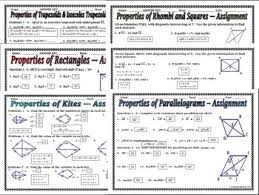 In the given figure find x + y + z. Quadrilaterals Unit 8 The Family Of Quadrilaterals Complete Unit Bundle