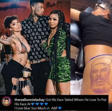 Woman Gets Blueface Tattoo On Her Body Claim To Be His Other GF - Urban  Islandz