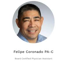 Pacific Dermatology Institute is pleased to Welcome Physician Assistant Felipe  Coronado PA-C to our Medical and Surgical dermatology team. Felipe is a  nationally certified Physician Assistant. He received his Masters of  Physician