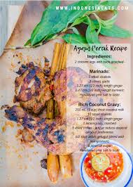 Cara masak ayam percik versi kelantan. Ayam Percik Malaysian Spiced Chicken Indonesia Eats